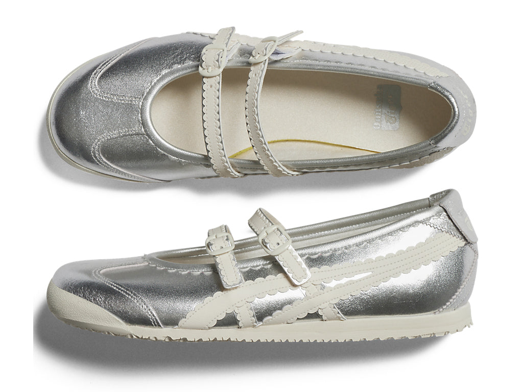 Onitsuka Tiger Mexico 66 TGRS Sneakers - Silver / Cream