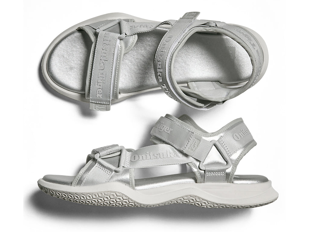 Onitsuka Tiger Ohbori Strap Sneakers - Pure Silver / Glacier Grey