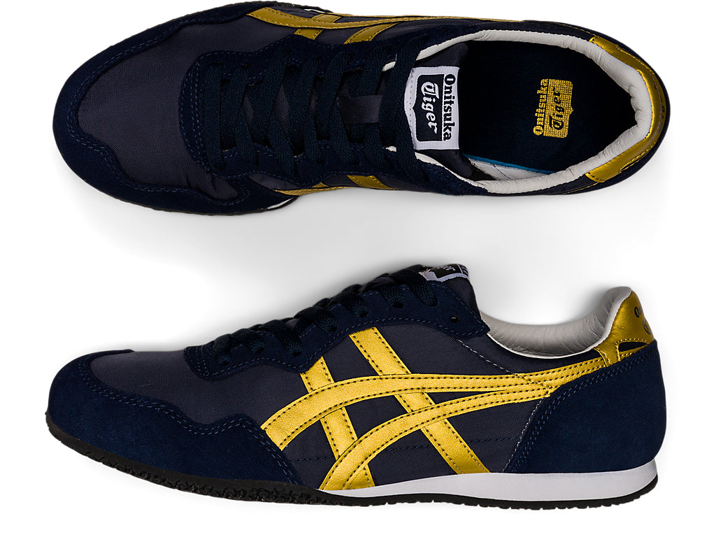 Onitsuka Tiger Serrano Sneakers - Midnight / Pure Gold