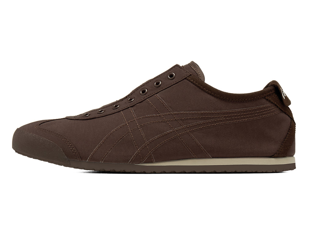 Onitsuka Tiger Mexico 66 Slip-on Sneakers - Dark Brown / Dark Brown