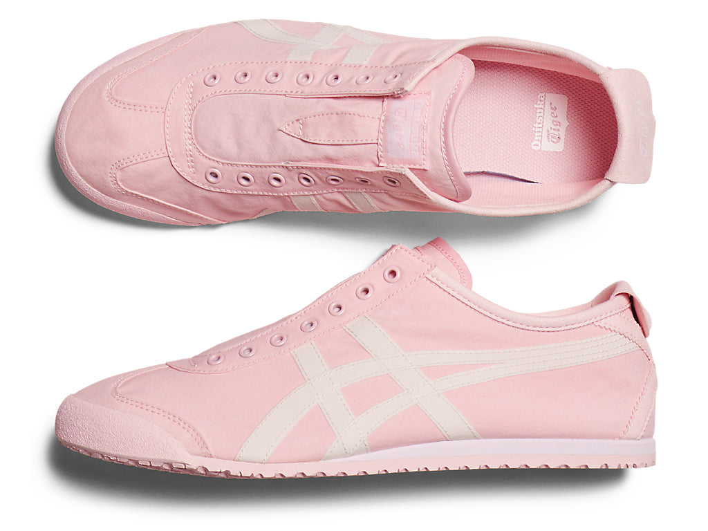Onitsuka Tiger Mexico 66 Slip-on Sneakers - Pink / Cream