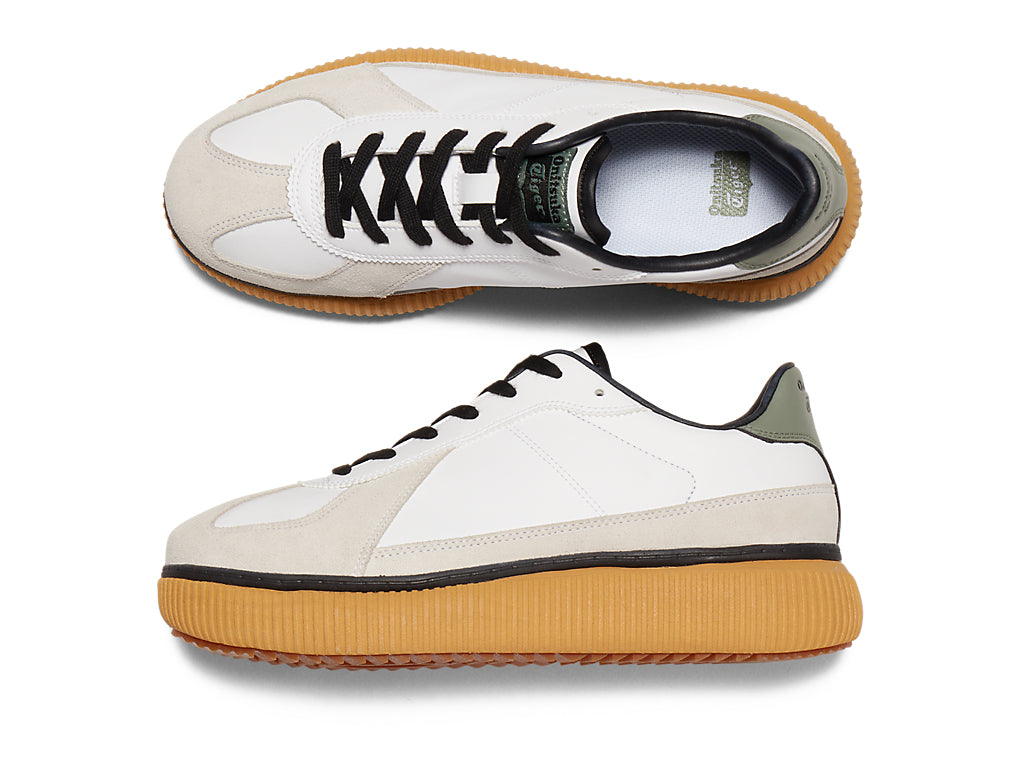 Onitsuka Tiger Delecity Sneakers - White / Lichen Green