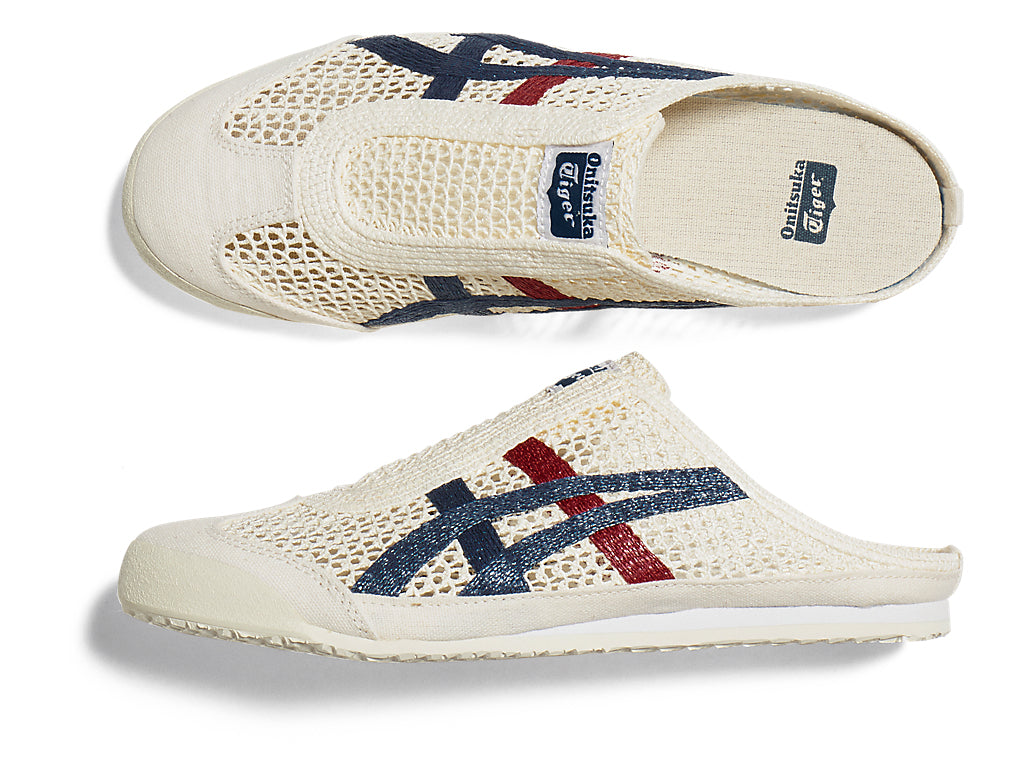Onitsuka Tiger Mexico 66 Sabot Sneakers - Cream / Mako Blue