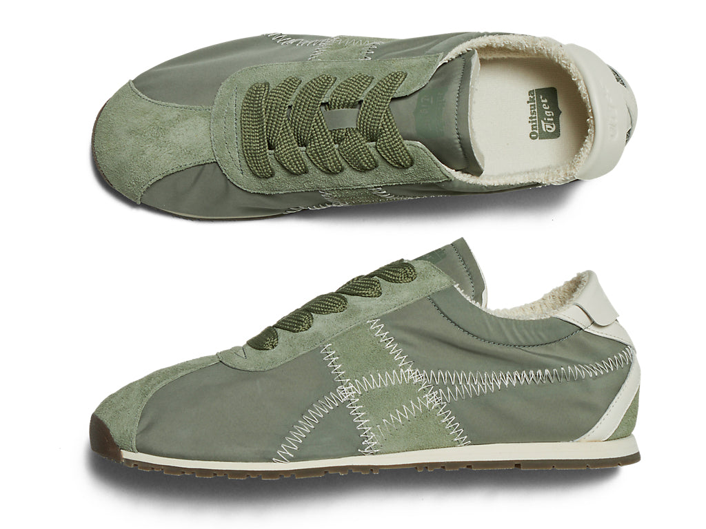 Onitsuka Tiger Tiger Corsair A55 Sneakers - Lichen Green / Cream