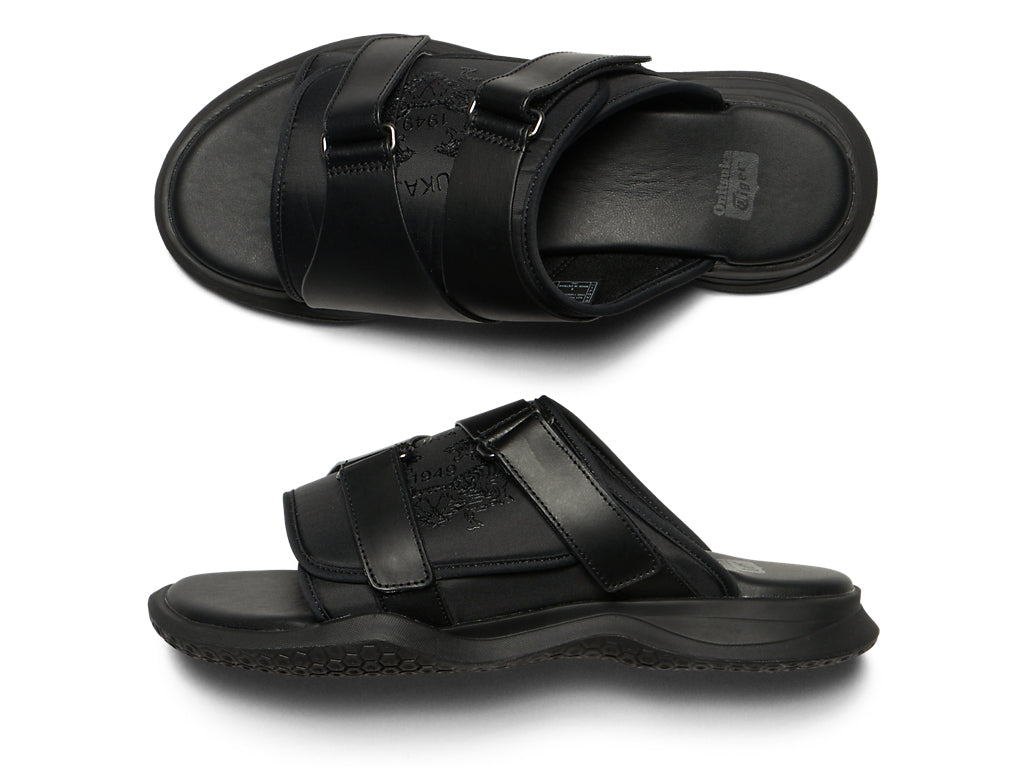 Onitsuka Tiger Ohbori Slider 2.0 Sandals - Black / Black