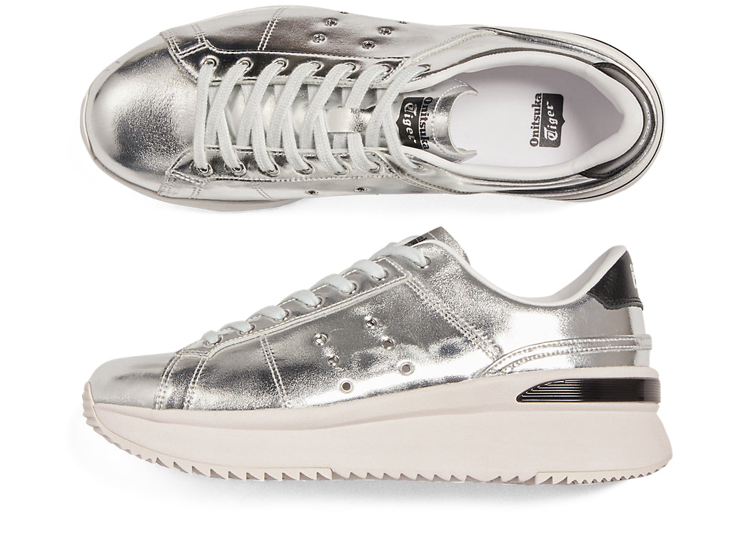 Onitsuka Tiger Lawnship PF Sneakers - Pure Silver / Pure Silver
