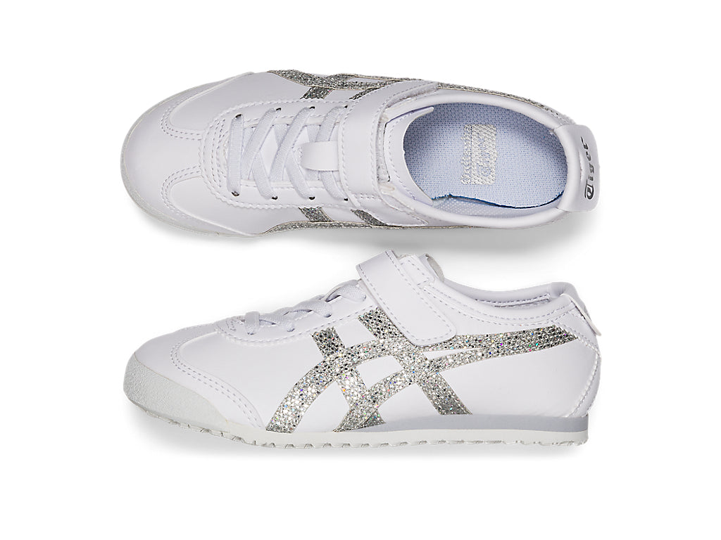 Onitsuka Tiger Mexico 66 Kids Sneakers - White / Pure Silver