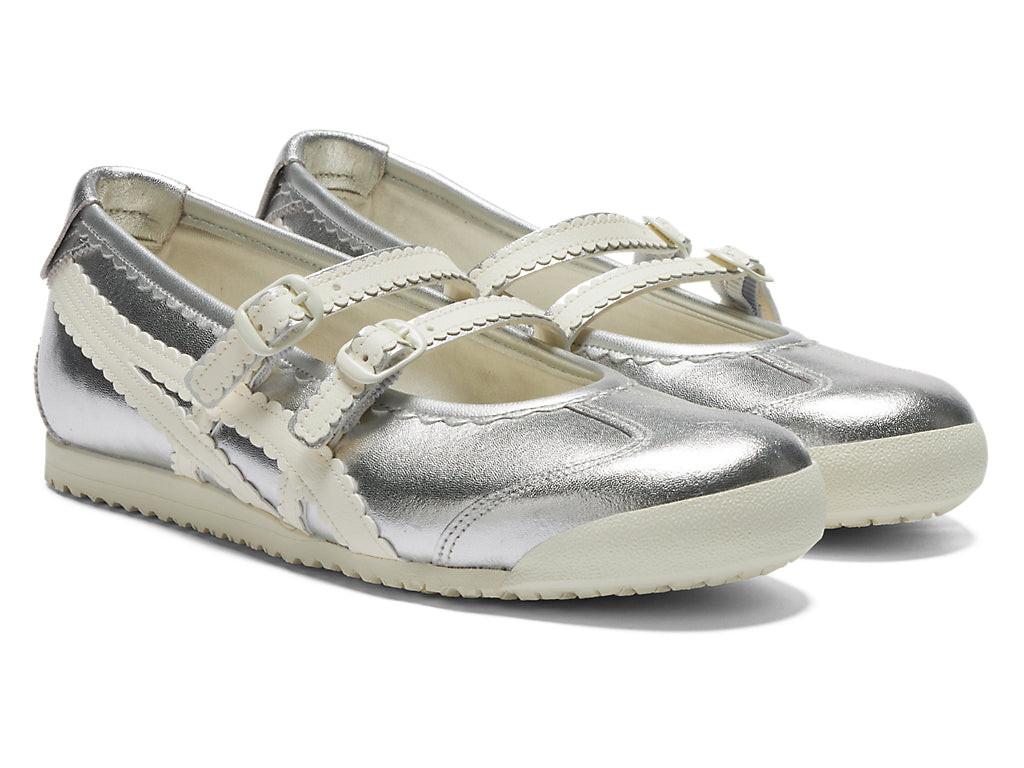 Onitsuka Tiger Mexico 66 TGRS Sneakers - Silver / Cream