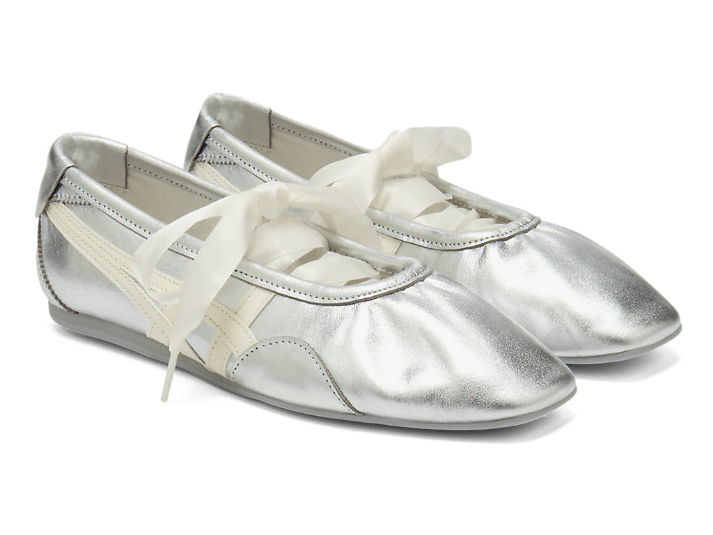 Onitsuka Tiger Gymnarina Sneakers - Silver / Cream