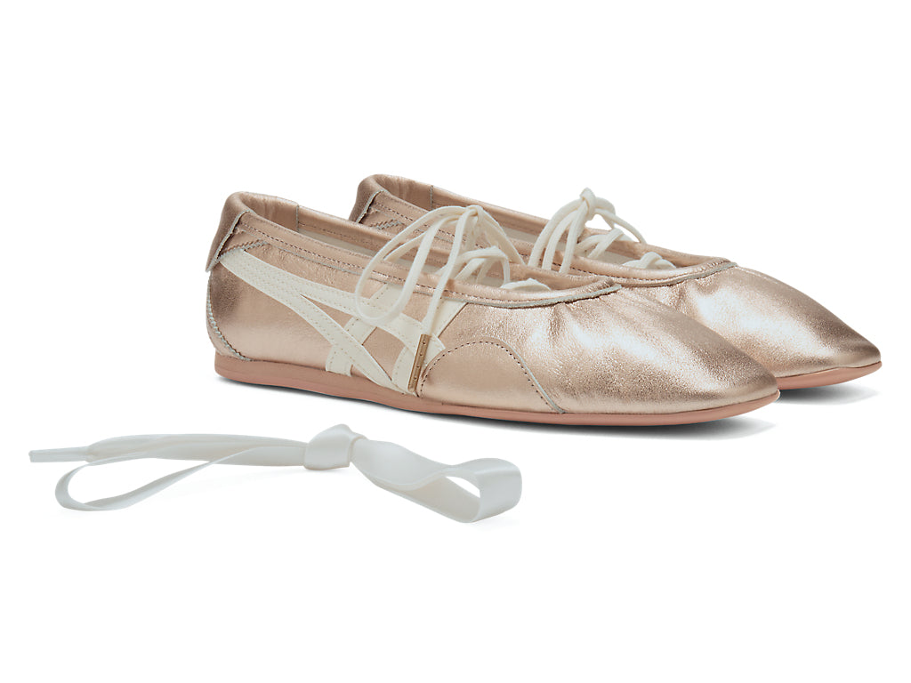 Onitsuka Tiger Gymnarina Sneakers - Rose Gold / Cream