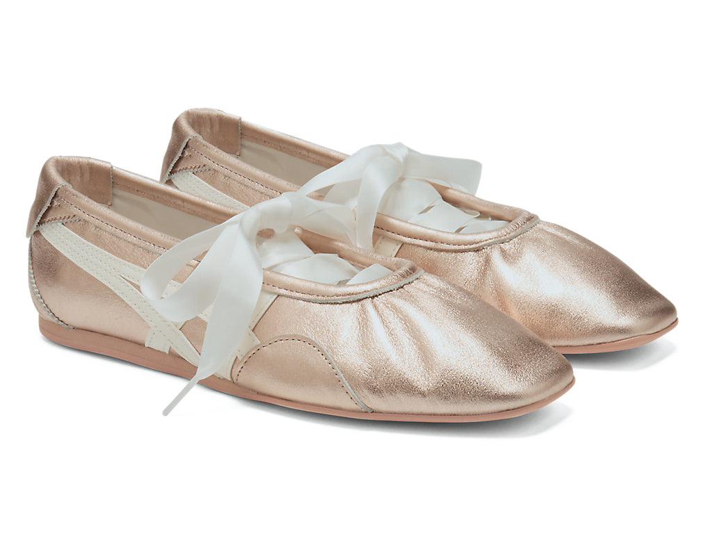 Onitsuka Tiger Gymnarina Sneakers - Rose Gold / Cream
