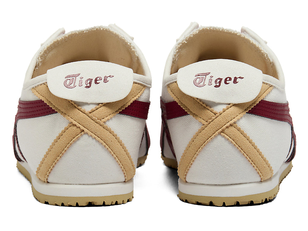 Onitsuka Tiger Mexico 66 Slip-on Sneakers - Off-White / Beet Juice
