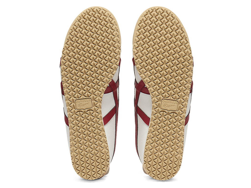Onitsuka Tiger Mexico 66 Slip-on Sneakers - Off-White / Beet Juice