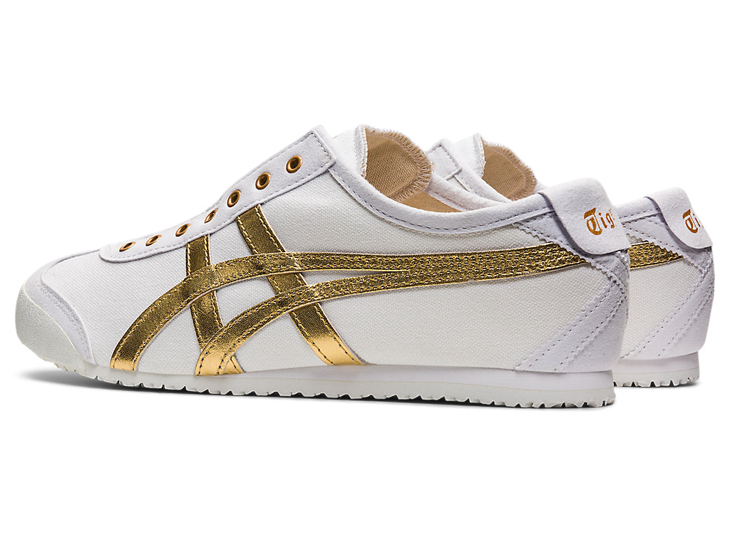Onitsuka Tiger Mexico 66 Slip-on Sneakers - White / Pure Gold