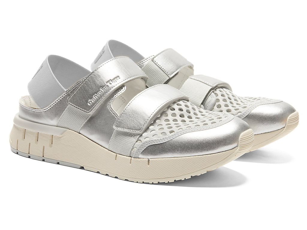 Onitsuka Tiger Rebilac Sandal Sandals - Pure Silver / Cream