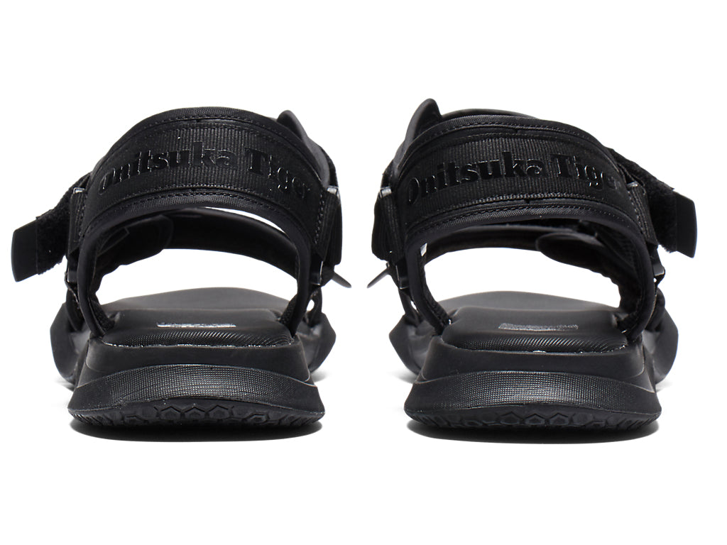 Onitsuka Tiger Ohbori Strap Sneakers - Black / Black
