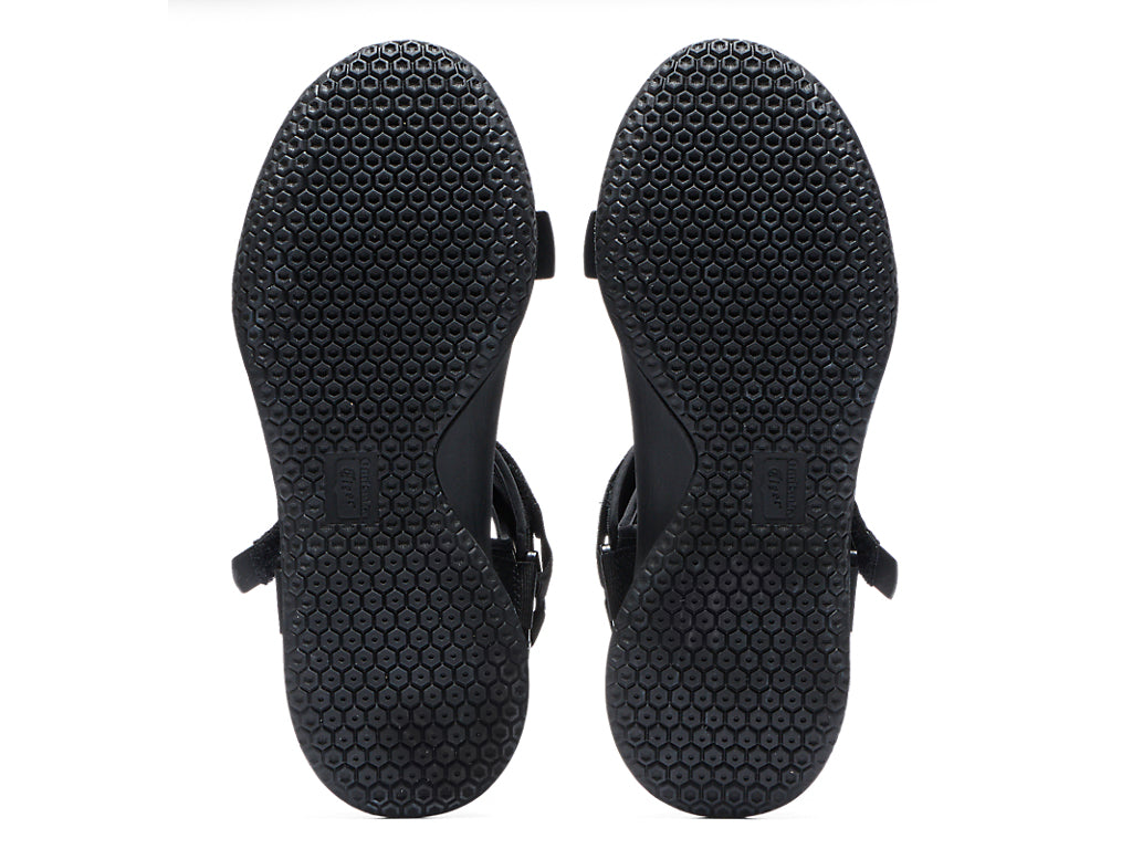 Onitsuka Tiger Ohbori Strap Sneakers - Black / Black