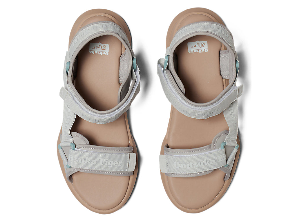 Onitsuka Tiger Ohbori Strap Sneakers - Glacier Grey / Pale Mint