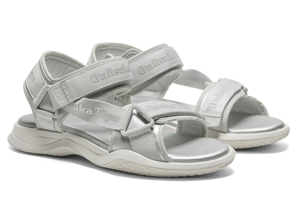 Onitsuka Tiger Ohbori Strap Sneakers - Pure Silver / Glacier Grey