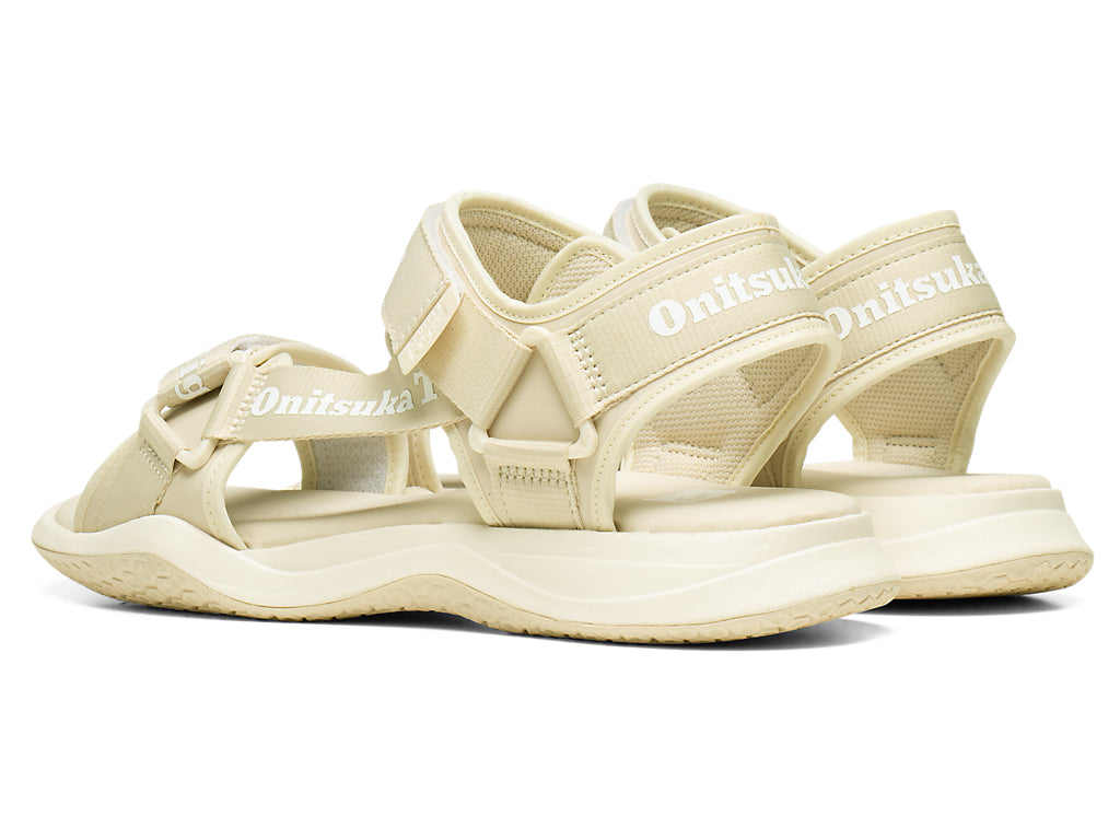 Onitsuka Tiger Ohbori Strap Sneakers - Oatmeal / White