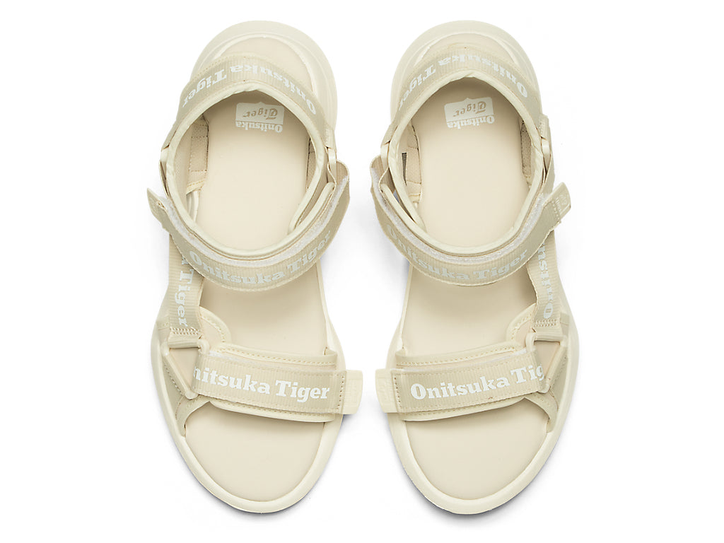 Onitsuka Tiger Ohbori Strap Sneakers - Oatmeal / White