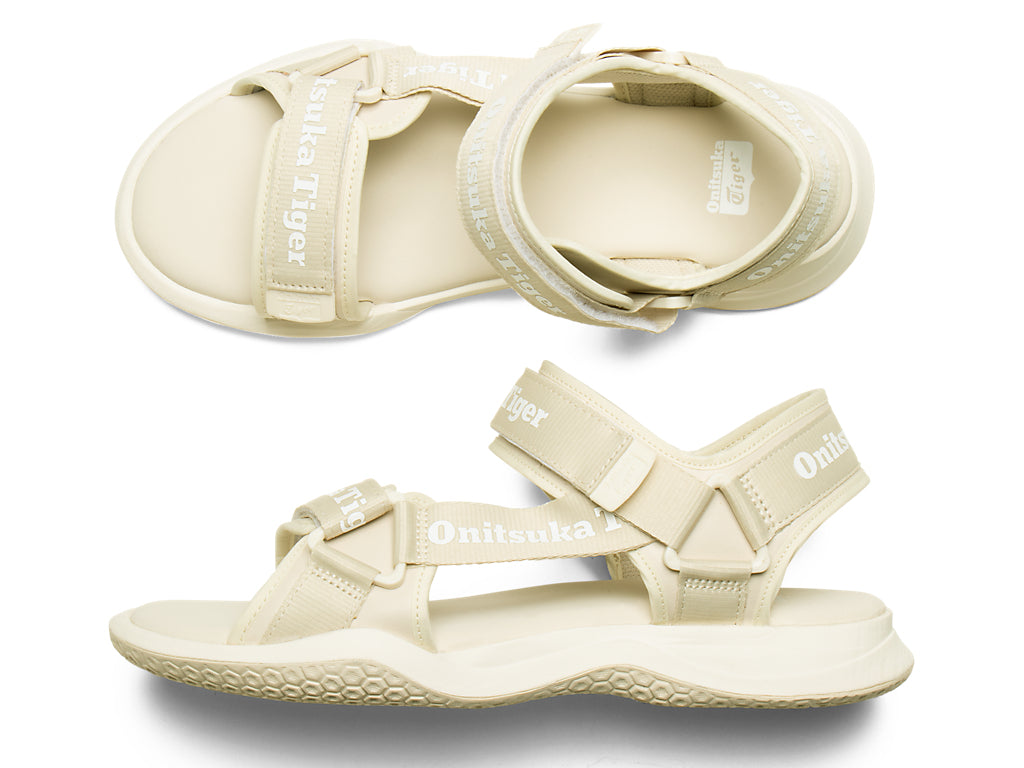 Onitsuka Tiger Ohbori Strap Sneakers - Oatmeal / White