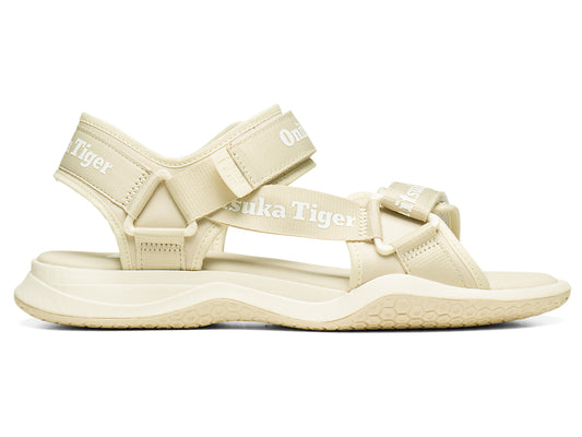Onitsuka Tiger Ohbori Strap Sneakers - Oatmeal / White