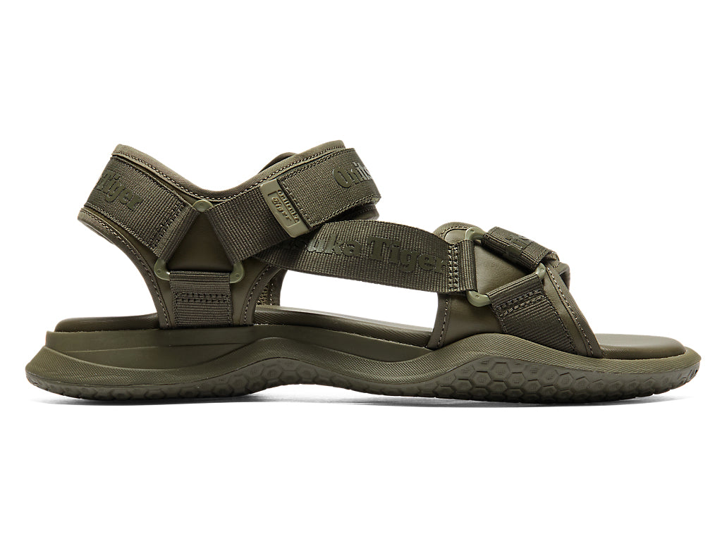 Onitsuka Tiger Ohbori Strap Sneakers - Mantle Green / Mantle Green