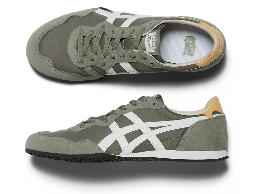 Onitsuka Tiger Serrano Sneakers - Burnt Olive / White