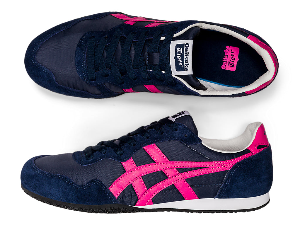 Onitsuka Tiger Serrano Sneakers - Midnight / Dragon Fruit