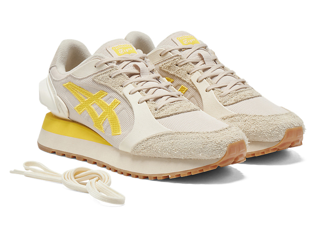 Onitsuka Tiger Moage Co Sneakers - Mineral Beige / Vibrant Yellow
