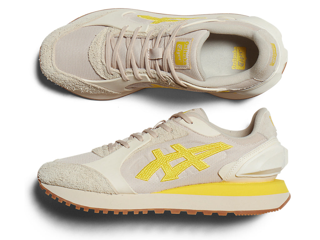 Onitsuka Tiger Moage Co Sneakers - Mineral Beige / Vibrant Yellow