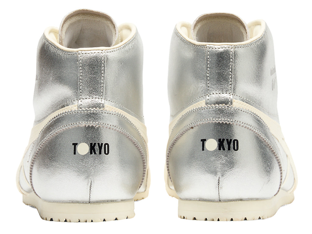 Onitsuka Tiger Mexico Mid Runner Sneakers - Silver / Cream