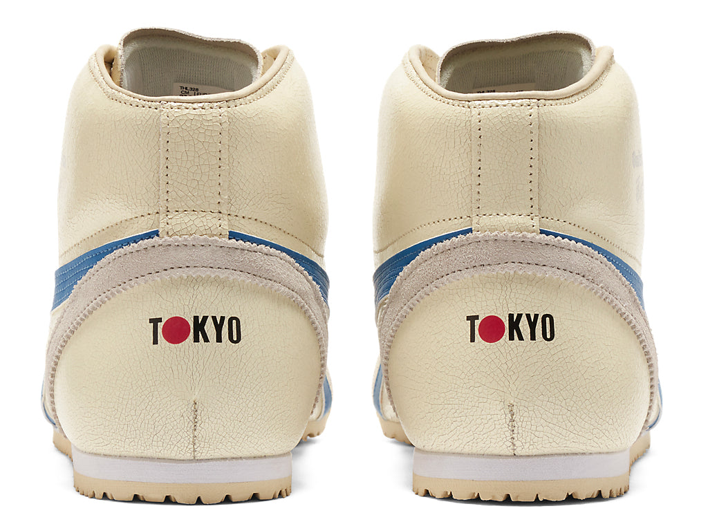 Onitsuka Tiger Mexico Mid Runner Sneakers - White / Blue