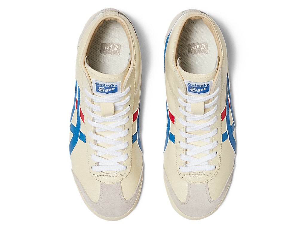 Onitsuka Tiger Mexico Mid Runner Sneakers - White / Blue