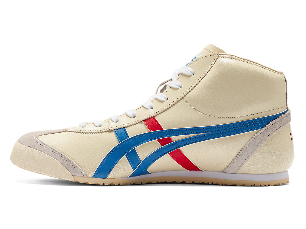 Onitsuka Tiger Mexico Mid Runner Sneakers - White / Blue