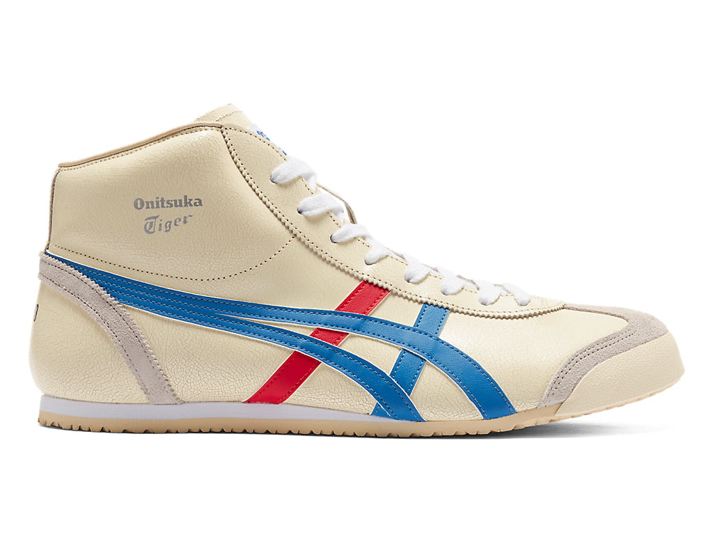 Onitsuka Tiger Mexico Mid Runner Sneakers - White / Blue