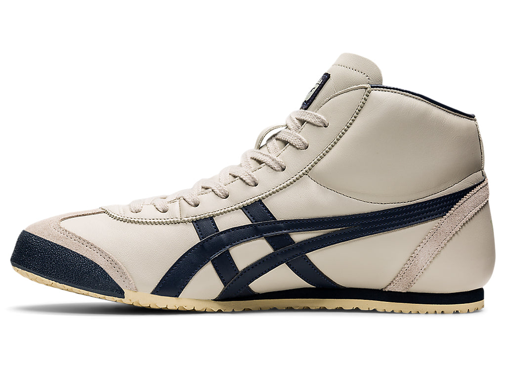 Onitsuka Tiger Mexico Mid Runner Sneakers - Birch / Indian Ink