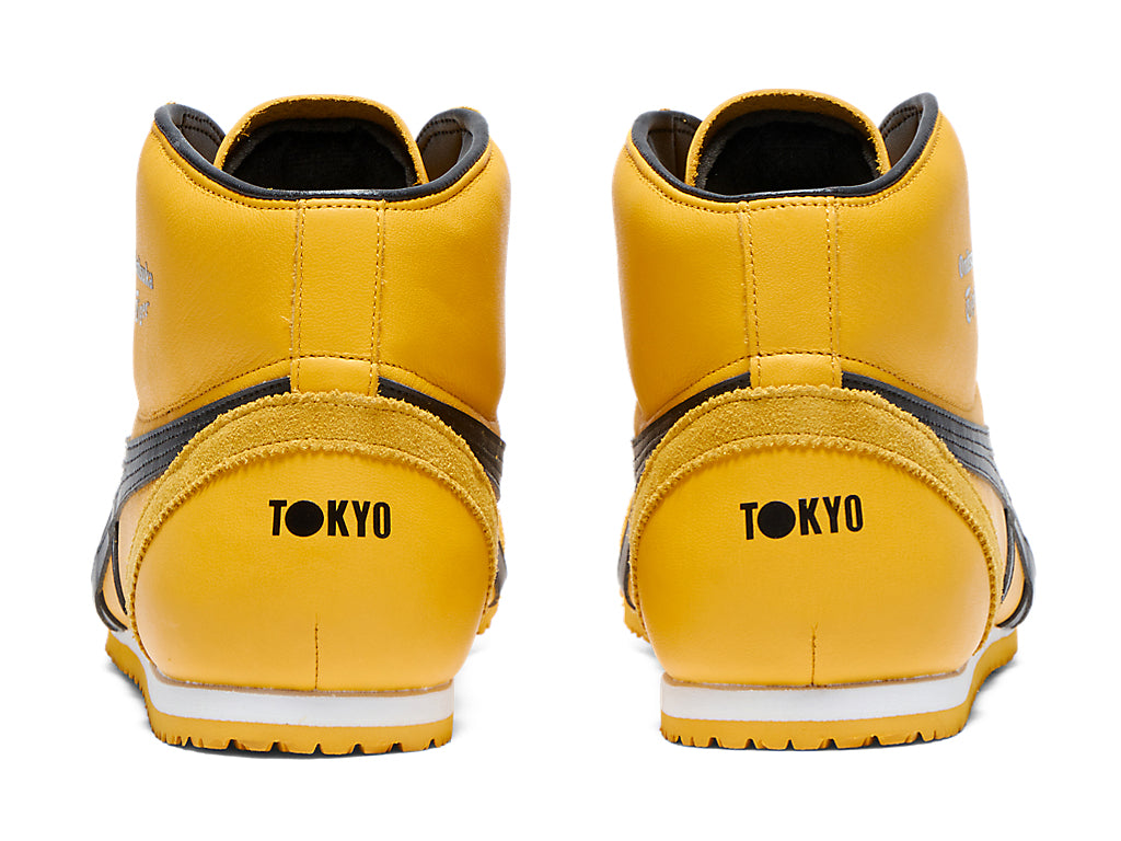 Onitsuka Tiger Mexico Mid Runner Sneakers - Yellow / Black