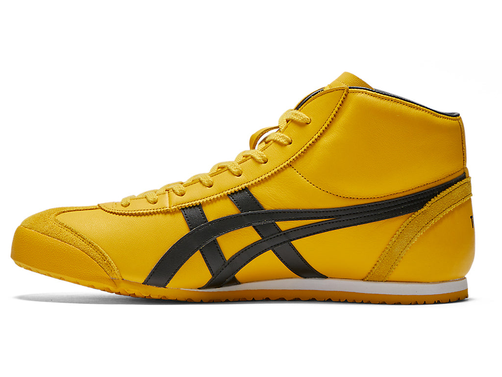Onitsuka Tiger Mexico Mid Runner Sneakers - Yellow / Black