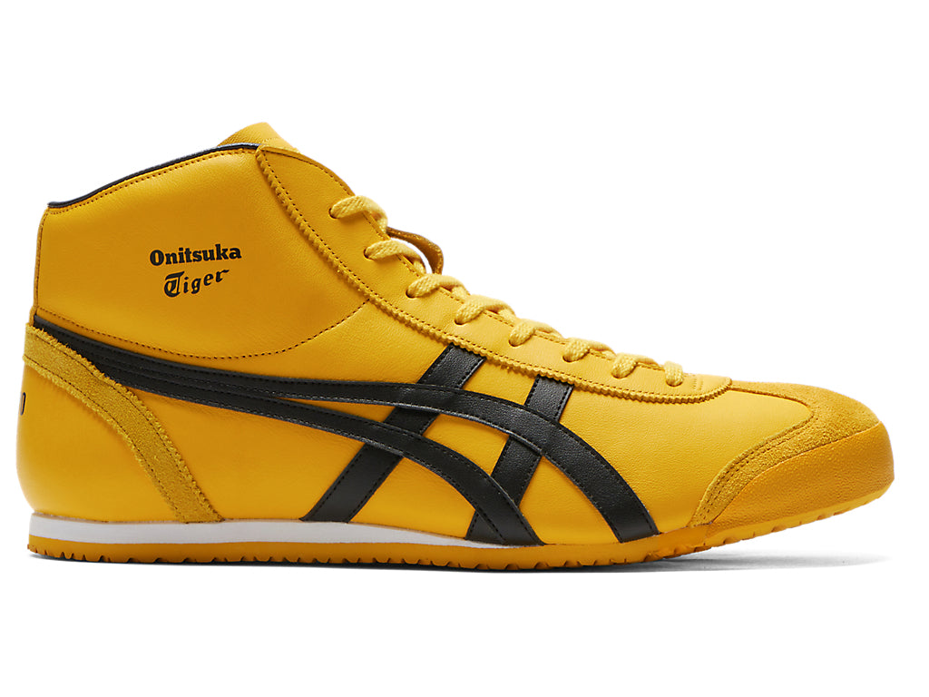 Onitsuka Tiger Mexico Mid Runner Sneakers - Yellow / Black