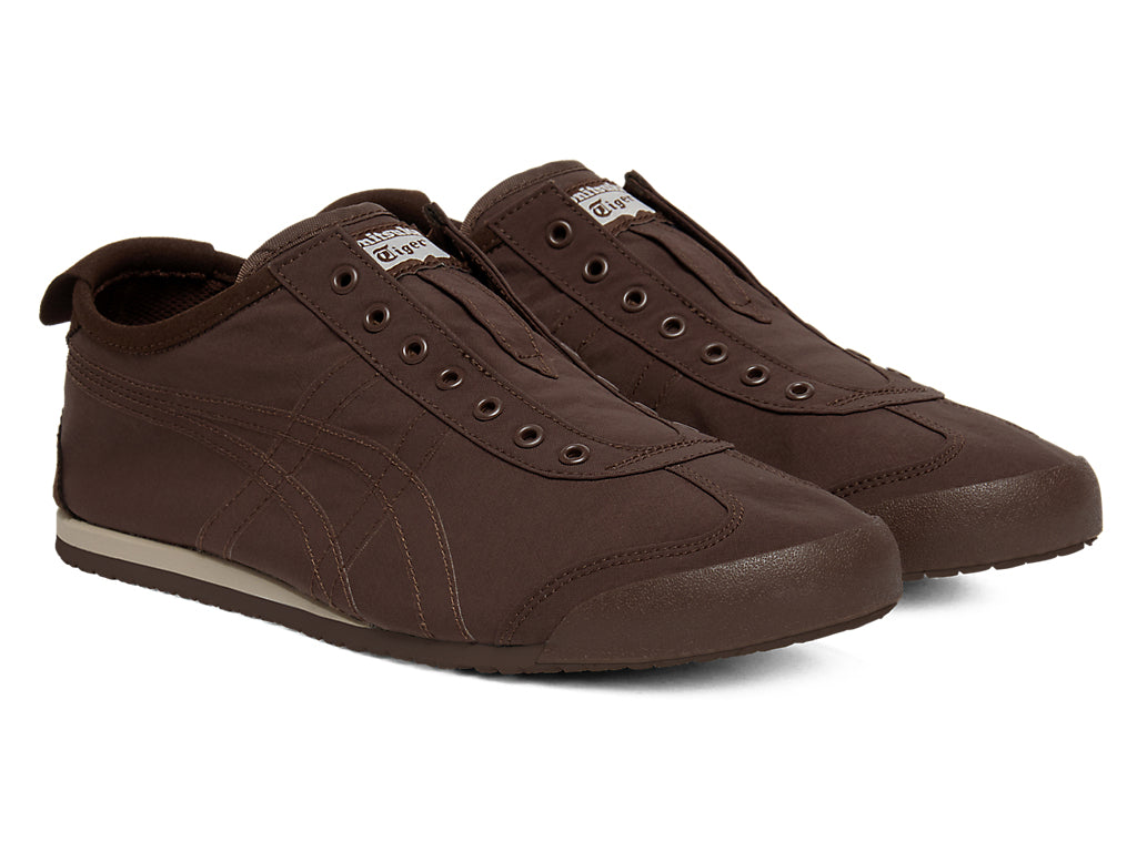 Onitsuka Tiger Mexico 66 Slip-on Sneakers - Dark Brown / Dark Brown