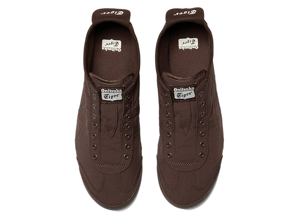 Onitsuka Tiger Mexico 66 Slip-on Sneakers - Dark Brown / Dark Brown