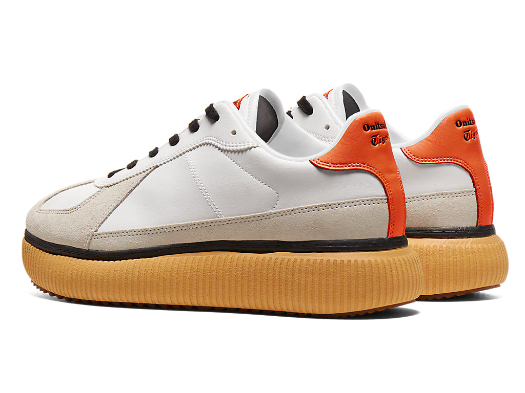 Onitsuka Tiger Delecity Sneakers - White / Habanero