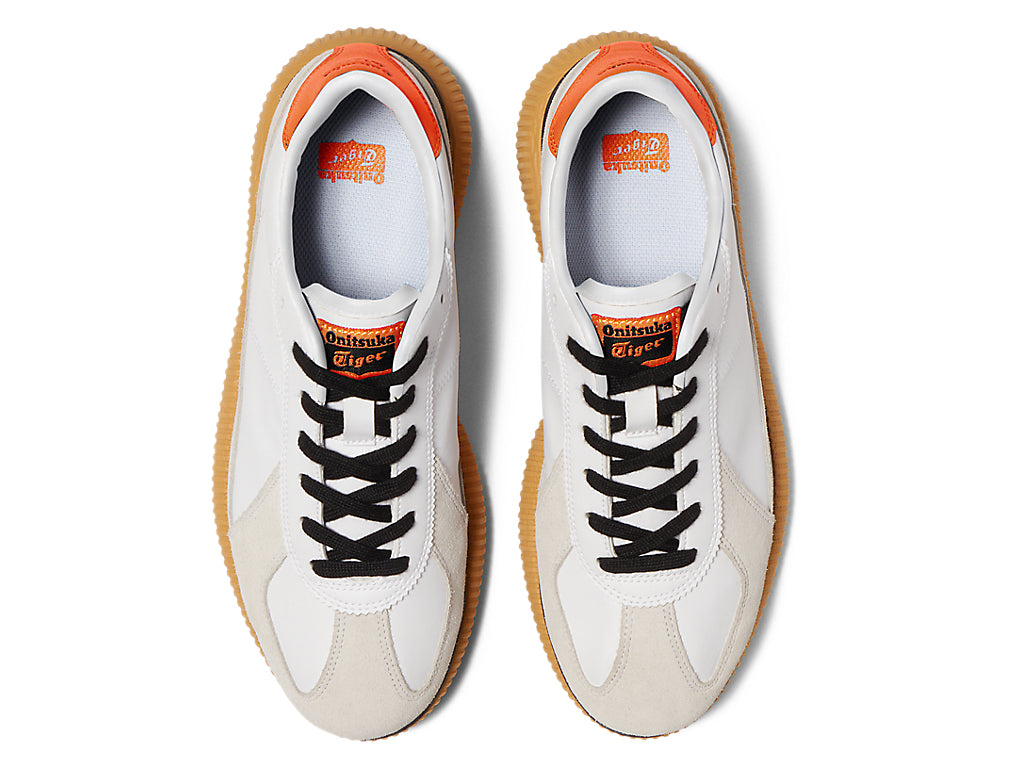Onitsuka Tiger Delecity Sneakers - White / Habanero