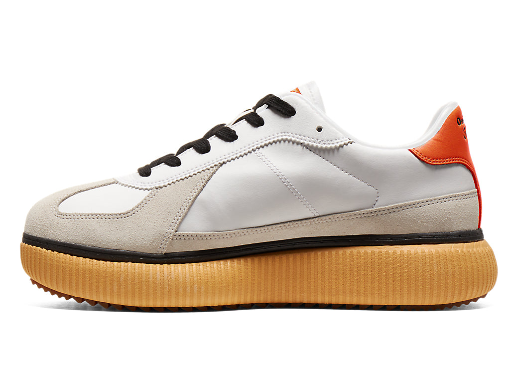 Onitsuka Tiger Delecity Sneakers - White / Habanero