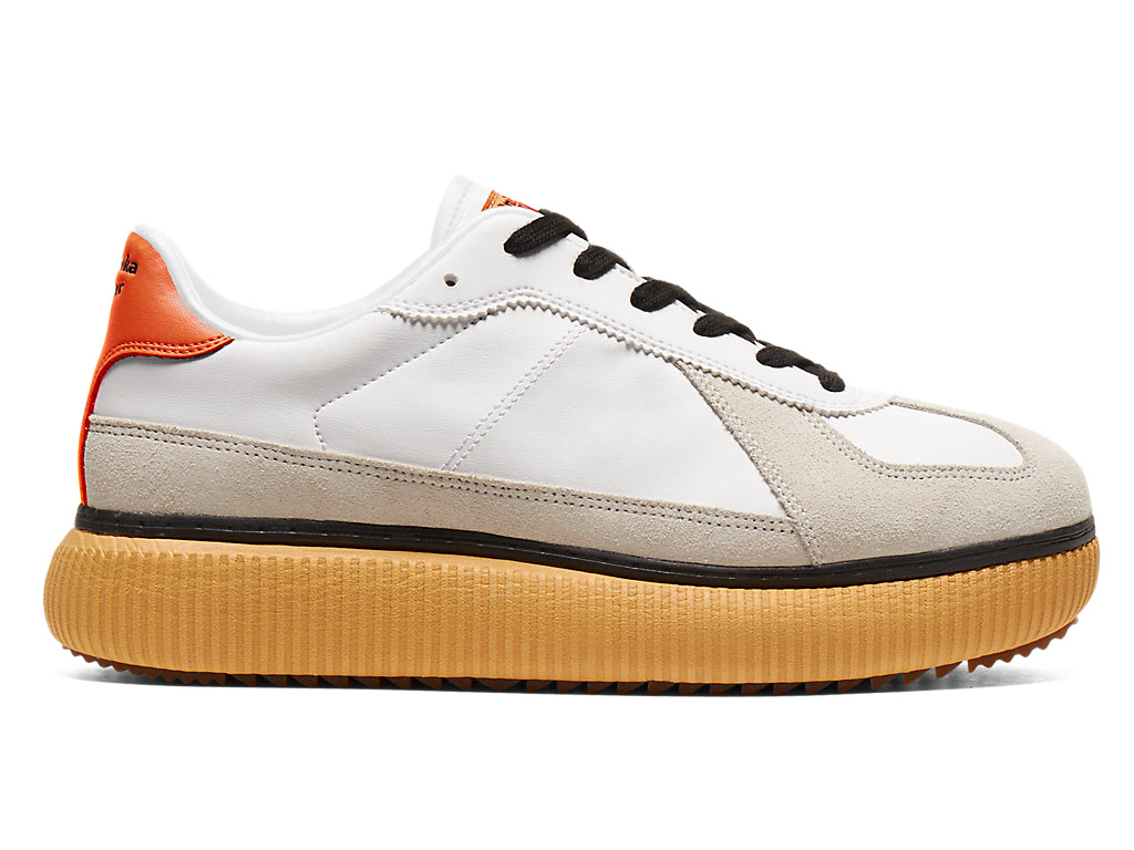 Onitsuka Tiger Delecity Sneakers - White / Habanero