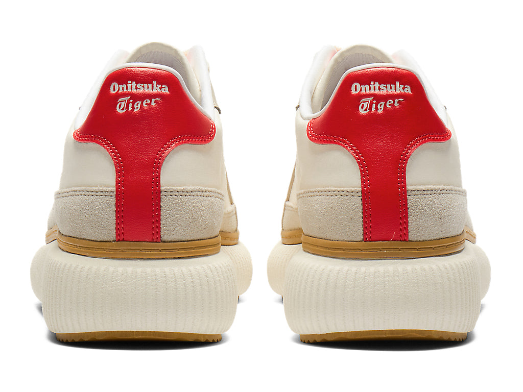 Onitsuka Tiger Delecity Sneakers - Cream / Fiery Red