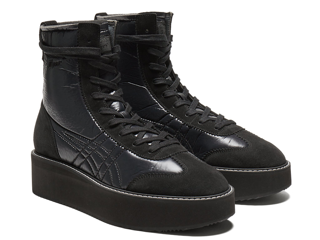 Onitsuka Tiger Delegation Chunk Boot Sneakers - Black / Black