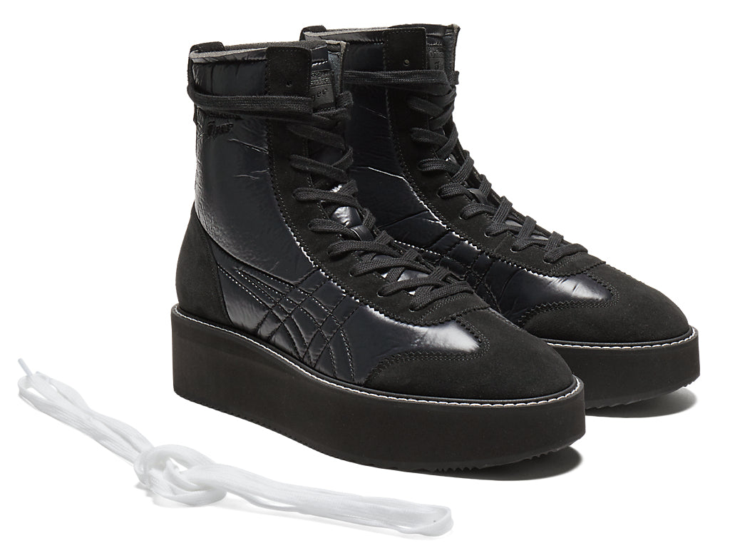 Onitsuka Tiger Delegation Chunk Boot Sneakers - Black / Black